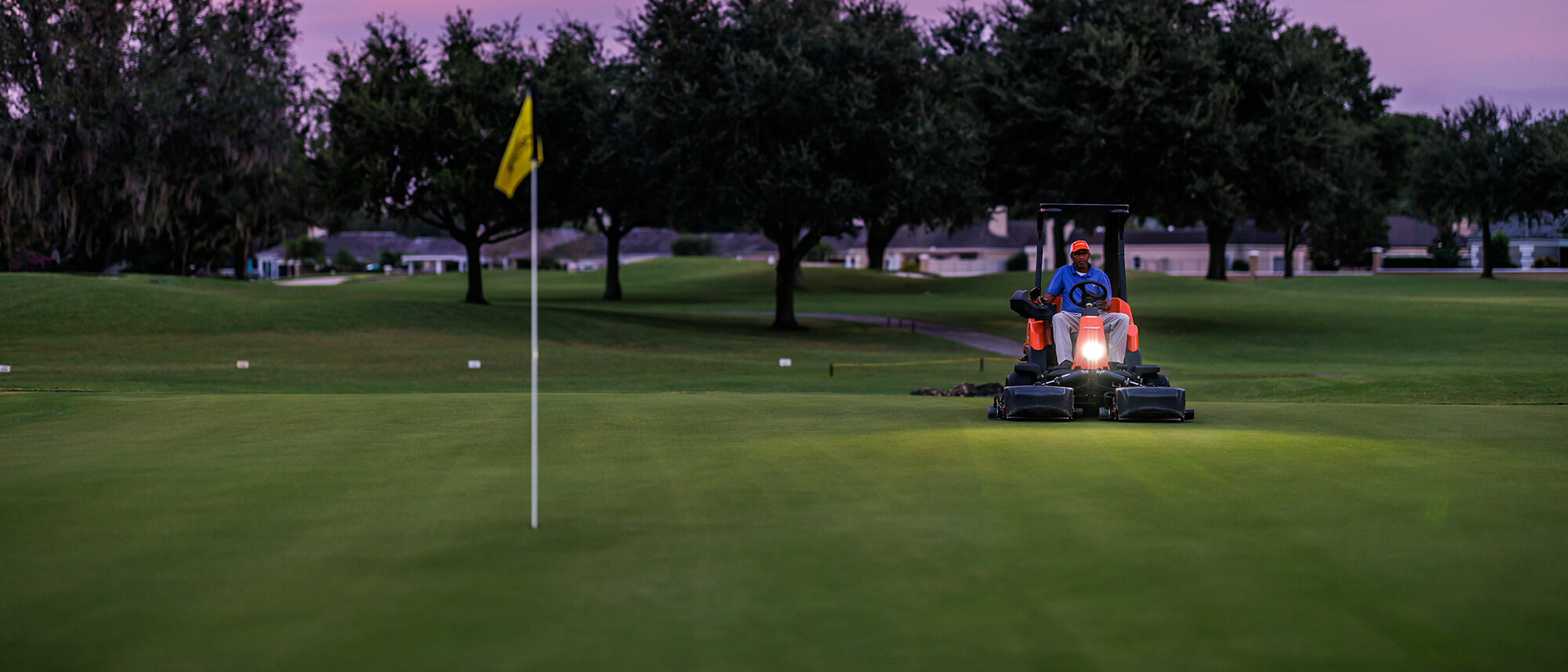 RS6095 Jacobsen Mower on Florida Golf Course