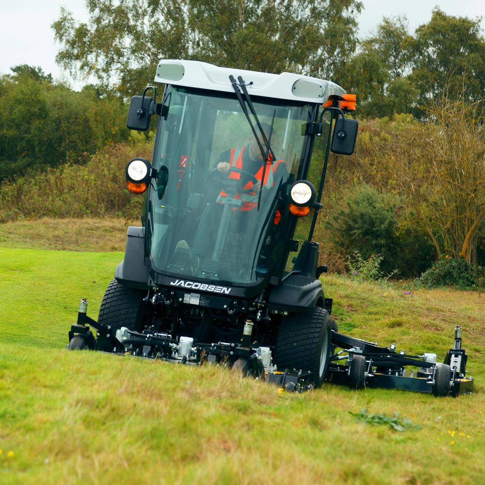 Jacobsen Mowers HR600 Tilt Sensor Technology 