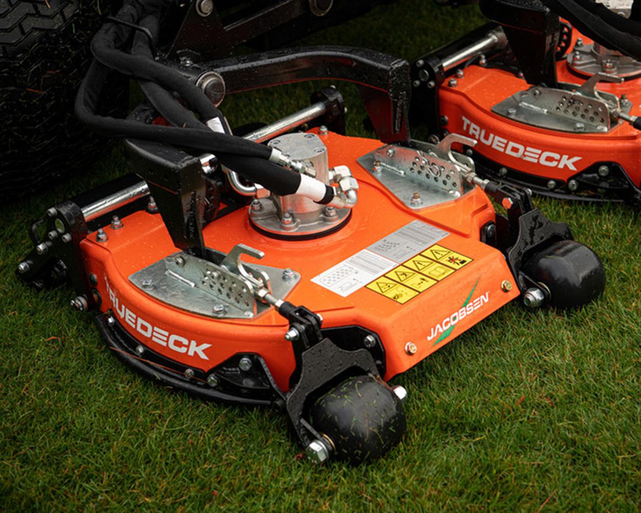 Jacobsen AR730 - QUICK AND EASY DECK ADJUSTMENT