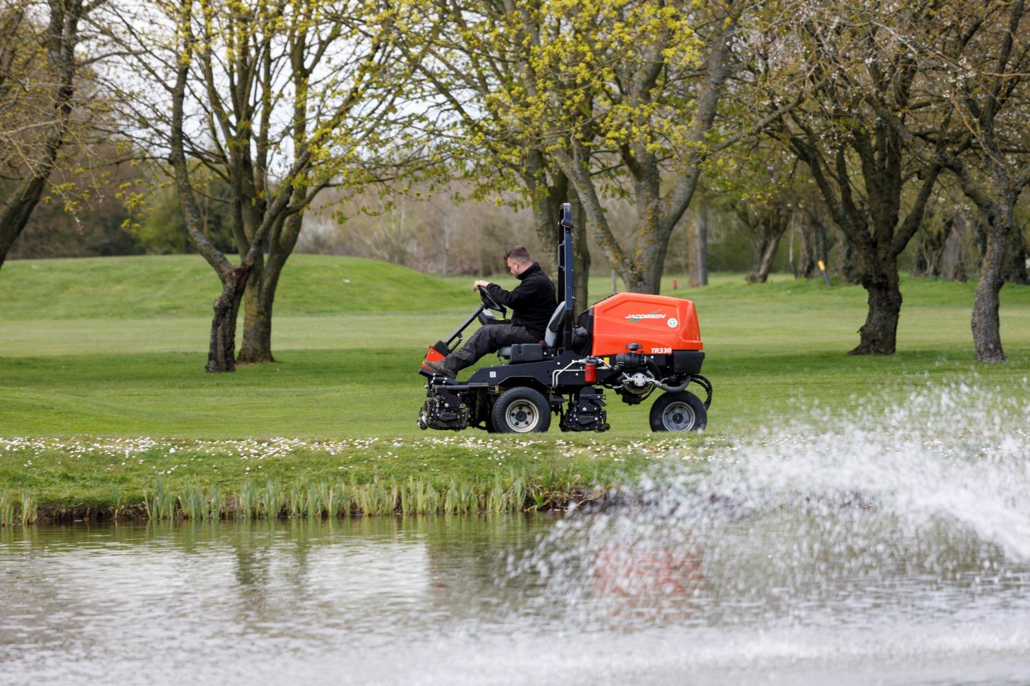 TR330 on grass